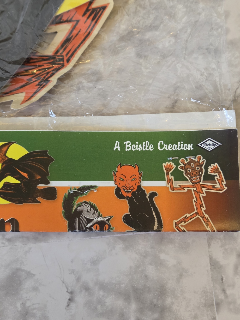 Vintage Halloween Classic Cutouts 7 Pieces - Picture 4 of 5